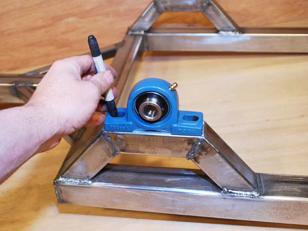 LodeRunner Family Trike - trike bearings